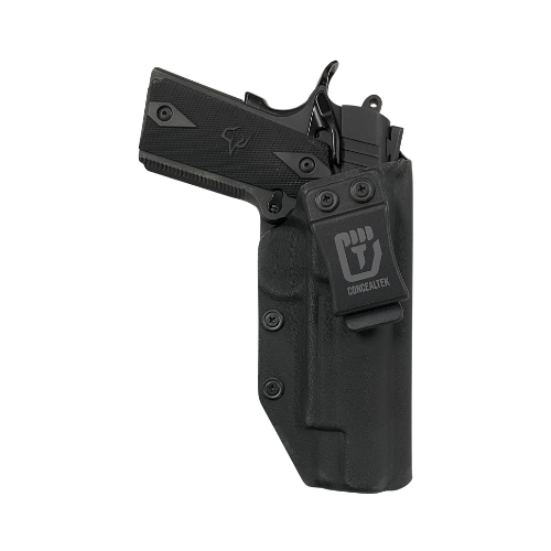 CONCEALTEK 1911 IWB RIGHT HAND BLACK KYDEX HOLSTER