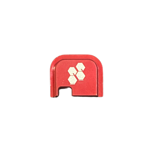 Hyve Slide Cover Plate For Cz P-10 M, Red