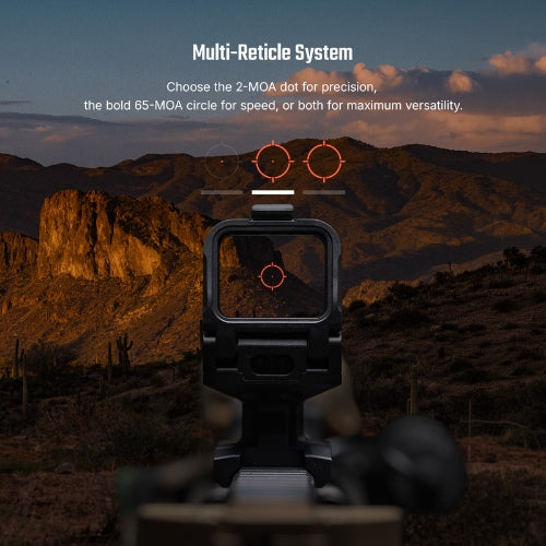 OSIGHT R MICRO T1/T2 FOOTPRINT 2 MOA & 65 MOA CIRCLE RED DOT