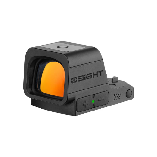 OSIGHT XR RMR FOOTPRINT ENCLOSED RED DOT SIGHT WITH MAGNETIC CHARGING COVER & 2+6+32 MOA