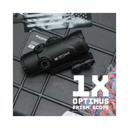 MONSTRUM OPTIMUS 1X PRISM SCOPE BLACK PT1B-BDCP4