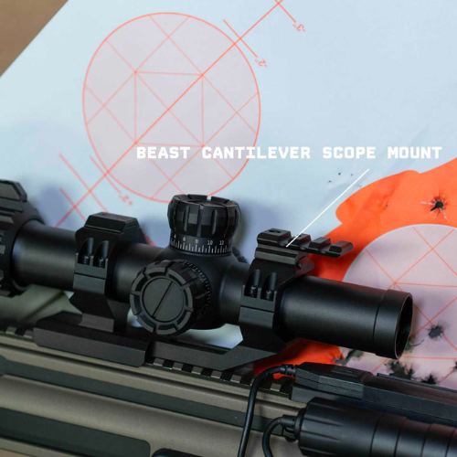 Monstrum Beast 1-10x24 FFP Scope, Black