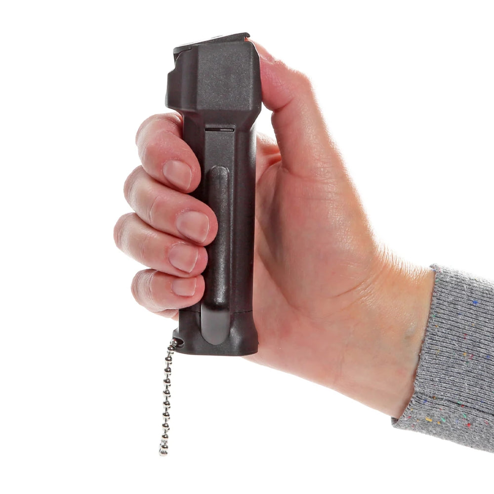 Mace Triple Action Police Model Pepper Spray (Black)