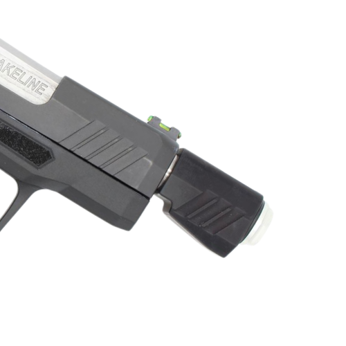 Lakeline 2-Piece, 9mm, Slide Profile Compensator, Black/Silver