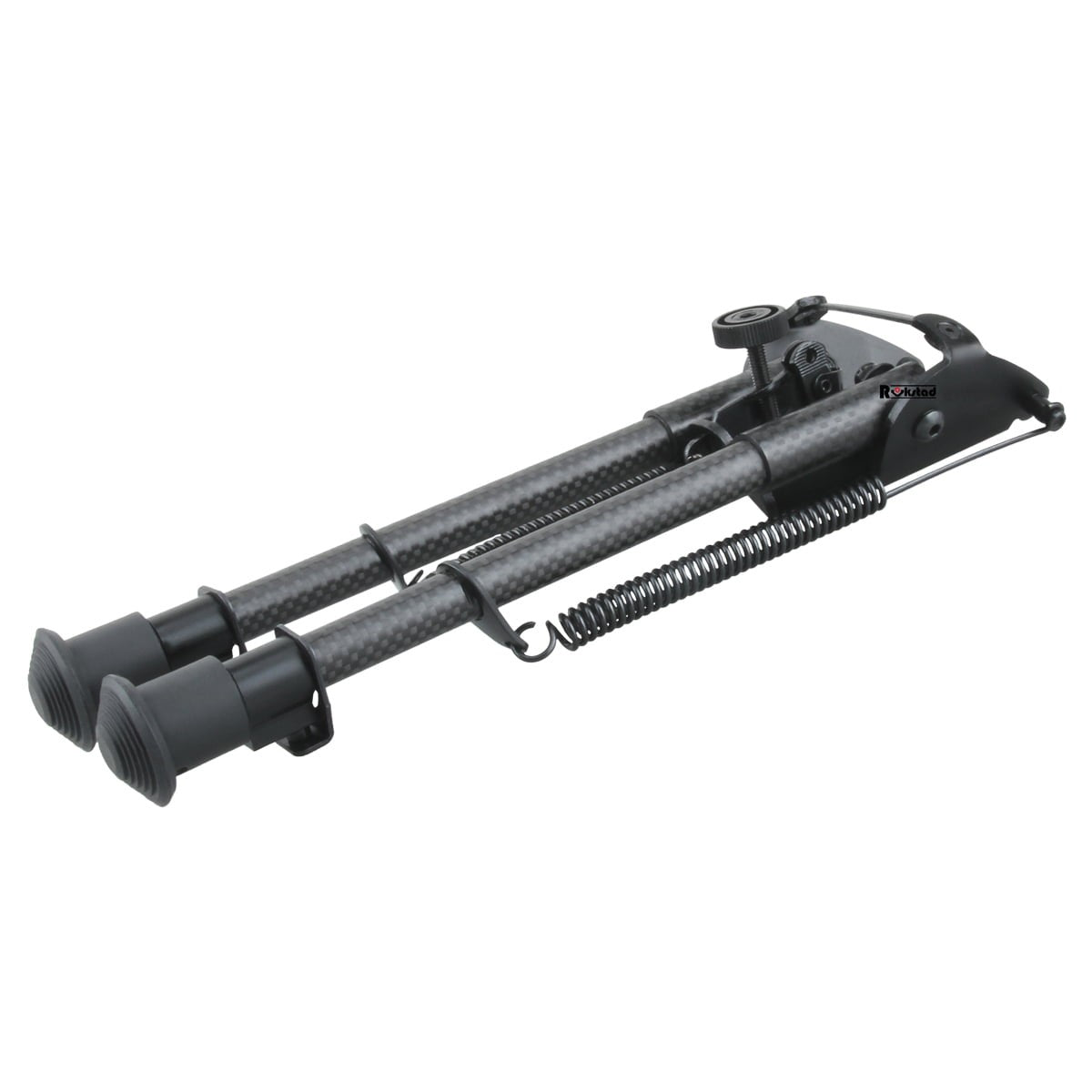 Rokstad Carbon Fiber 9-13.5" Spring Retractable Bipod