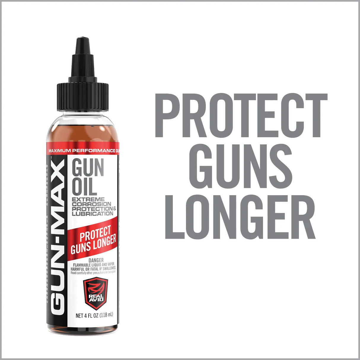 Real Avid Gun Max Gun Oil 4oz.
