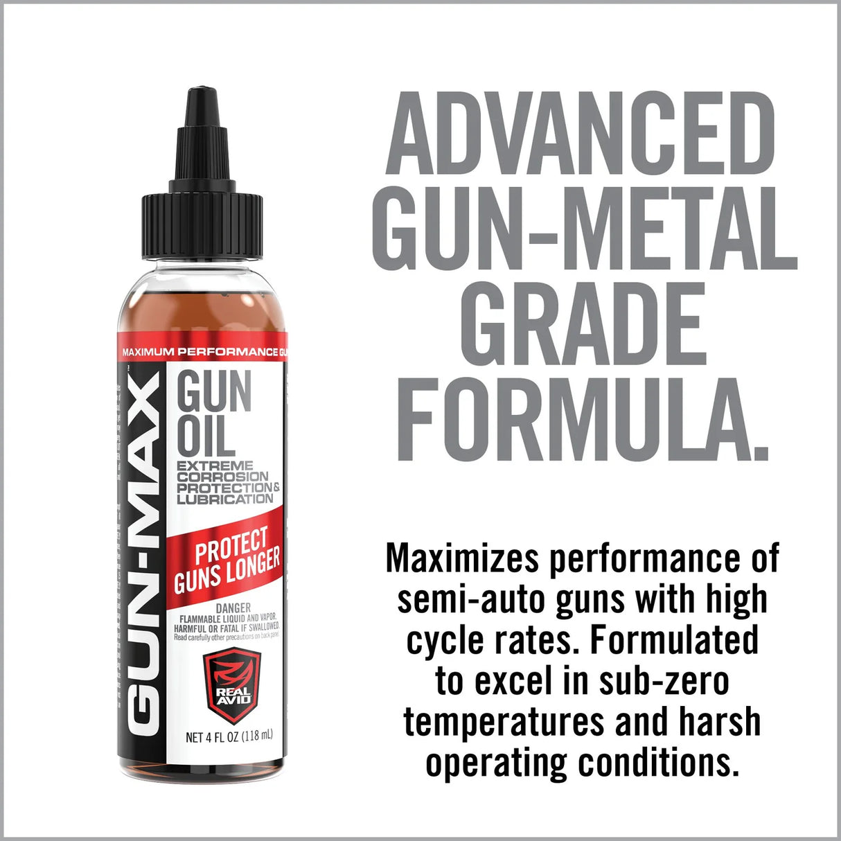 Real Avid Gun Max Gun Oil 4oz.