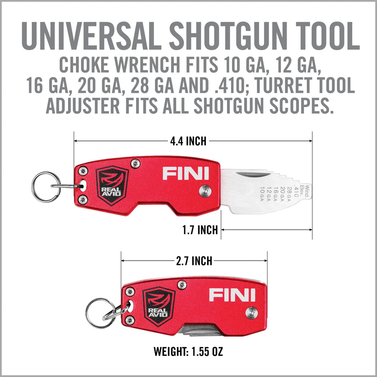 Real Avid Fini Universal Choke Tube Wrench