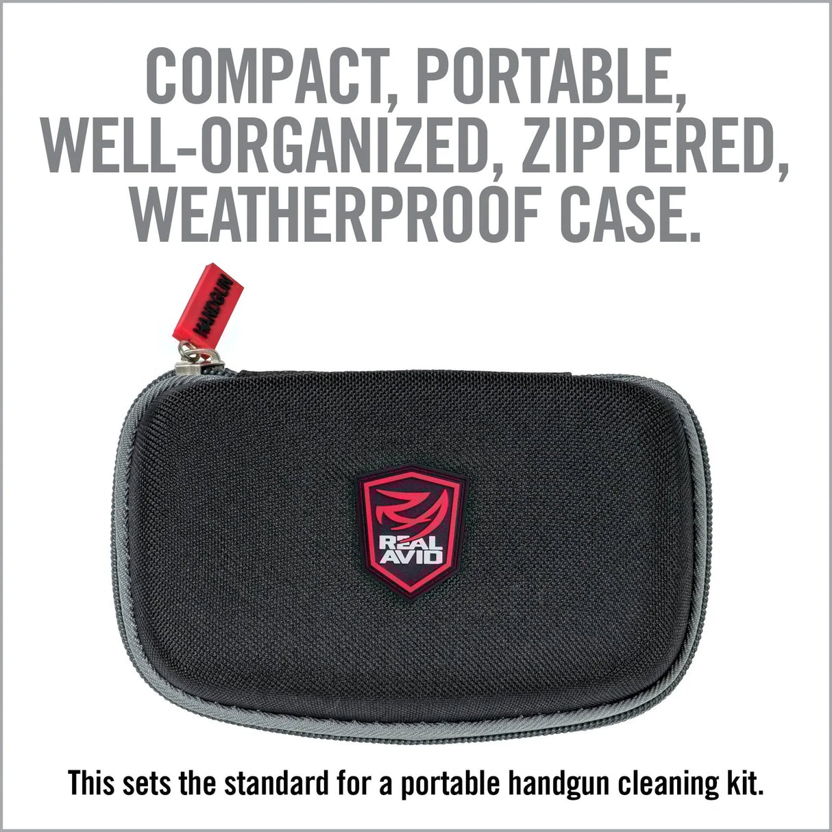 Real Avid Gun Boss Handgun Cleaning Kit Compact & Ready
