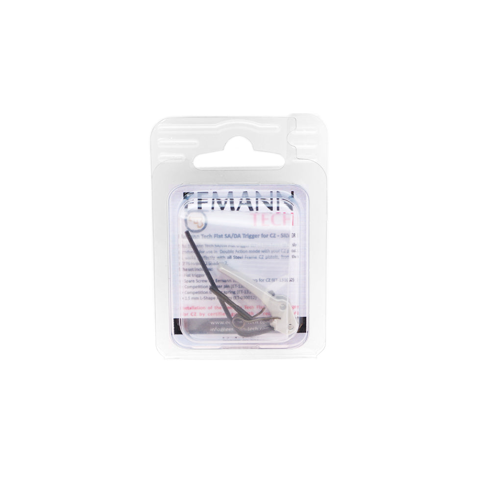 EEMANN TECH FLAT SA/DA TRIGGER FOR CZ SILVER, ET-130082