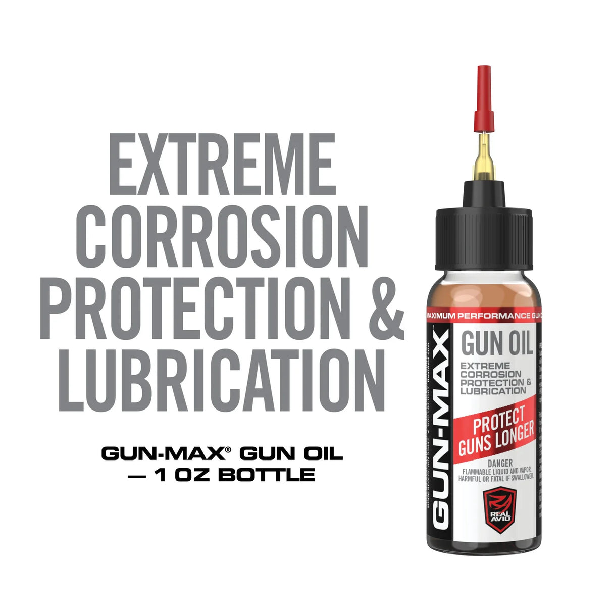 Real Avid Gun Max Gun Oil 1oz.