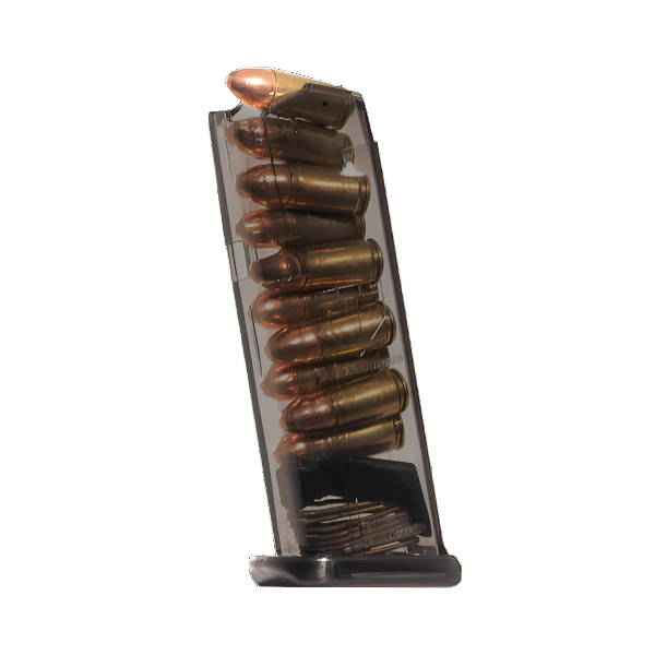 Ets Glock 43X 10Rds Magazine Carbon Smoke