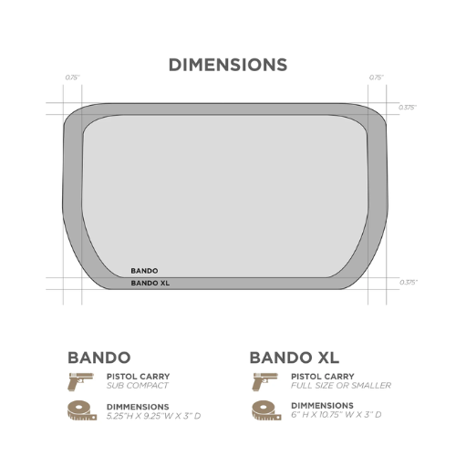 Eberlestock Bando Bag XL, Black