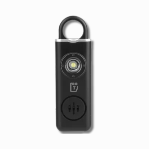Concealtek Personal Alarm and Strobe Light, Black