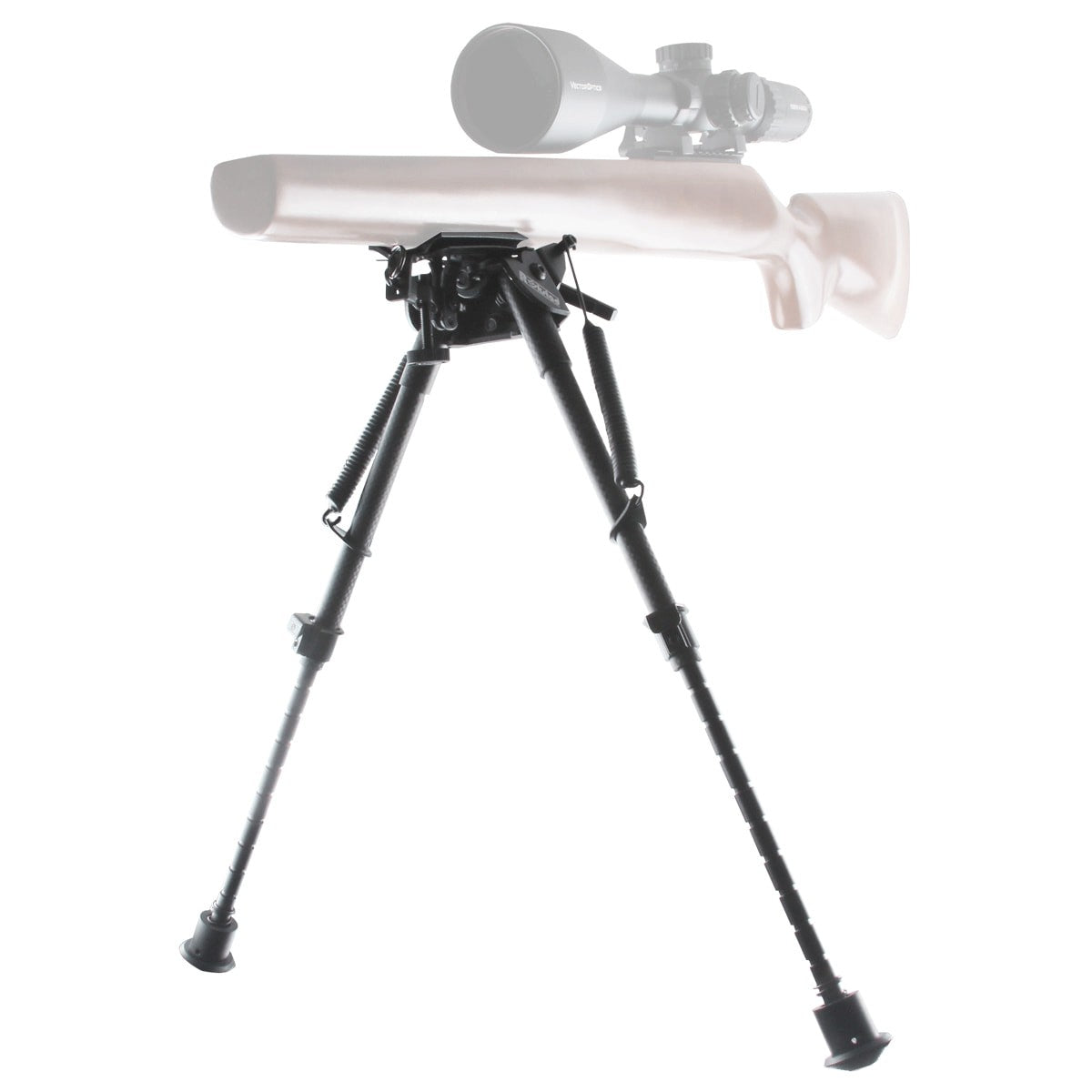 Rokstad Carbon Fiber 9-13.5" Spring Retractable Bipod