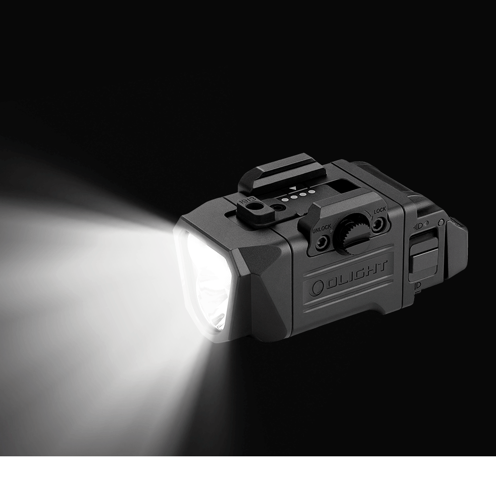 Olight PL X Tactical Weapon Light Dual Beams, Black