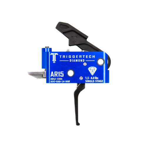 Triggertech Diamond AR15 1.5 to 4lbs, Blue