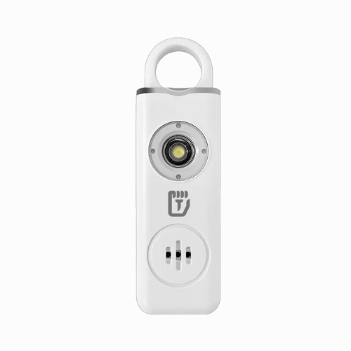 Concealtek Personal Alarm and Strobe Light, White
