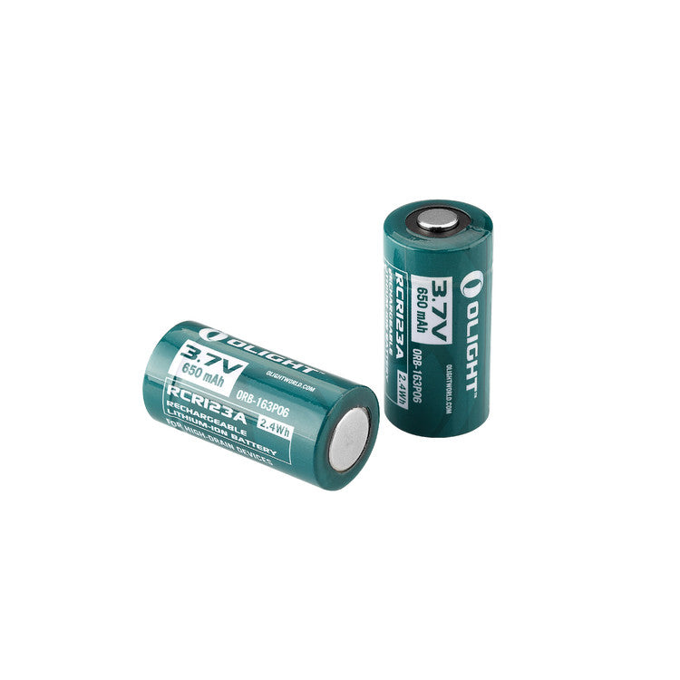 Olight RCR123A Rechargeable Lithium Ion Battery