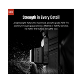 Osight SE DPP Footprint Enclosed Emitter Red Dot Sight with Multi-Reticle System