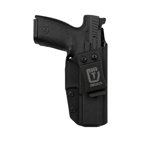 Concealtek Kydex Holster CZ P-10 C IWB Right Hand, Black
