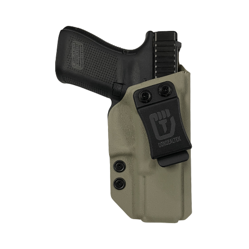 Concealtek Kydex Holster Glock 19 IWB Right Hand, Tan
