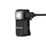 Olight Oclip Clip Light with White and Red Light (Black)