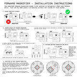 Monstrum 2x Flip to Side Forward Magnifier