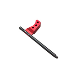 HB Industries Theta Extended Charging Handle, Red