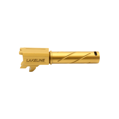 Lakeline Ported Barrel For The 9mm Taurus GX4 and GX4 TORO, Gold