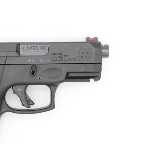 Lakeline Ported Barrel For The 9mm G3X, G3C, G2C, G2S, and PT111 G2, Black