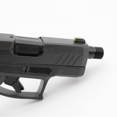 Lakeline LLC Threaded Target Barrel For the 9mm Taurus GX4 and GX4 TORO, Black Nitride