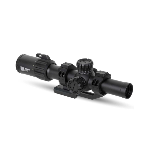 Monstrum Beast 1-6x24 FFP Scope, Black