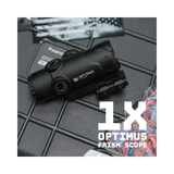 MONSTRUM OPTIMUS 1X PRISM SCOPE BLACK PT1B-BDCP4
