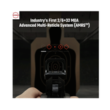 Osight XE AMRS Enclosed Red Dot Sight with Ruggedized Miniature Reflex Footprint, 2/6+32 MOA Advanced Multi-Reticle System and Side-Loading Battery