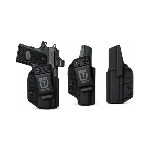 CONCEALTEK KIMBER MICRO 9 IWB RED DOT RIGHT HAND KYDEX HOLSTER (CKM9RDIWBB)