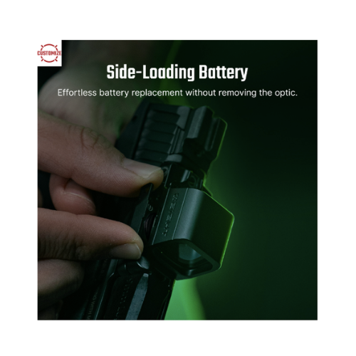 Osight SE RMSc Footprint Enclosed Reflex Sight with Side-Loading Battery