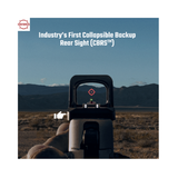 Osight XE AMRS Enclosed Red Dot Sight with Ruggedized Miniature Reflex Footprint, 2/6+32 MOA Advanced Multi-Reticle System and Side-Loading Battery