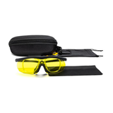 Earmor G01 Hardcore Shooting Glasses, Amber