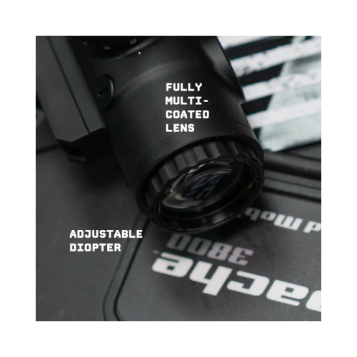 MONSTRUM OPTIMUS 1X PRISM SCOPE BLACK PT1B-BDCP4