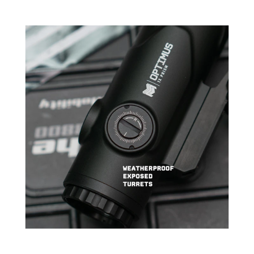 MONSTRUM OPTIMUS 1X PRISM SCOPE BLACK PT1B-BDCP4