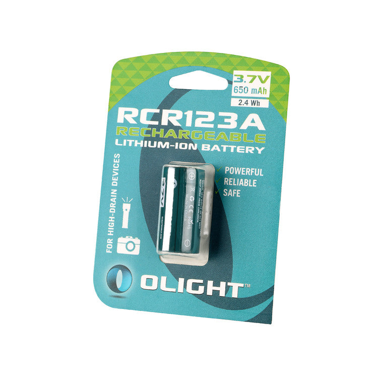 Olight RCR123A Rechargeable Lithium Ion Battery