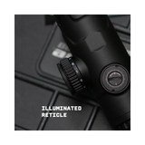 MONSTRUM OPTIMUS 1X PRISM SCOPE BLACK PT1B-BDCP4