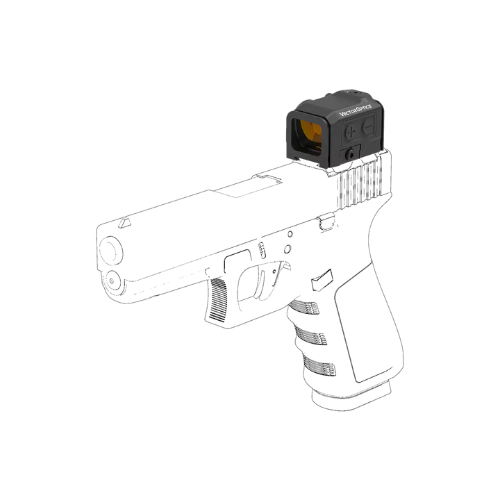 Vector Optic Frenzy Plus 1x18x22 GENII 3 MOA RD Motion Sensor, SCRD-75