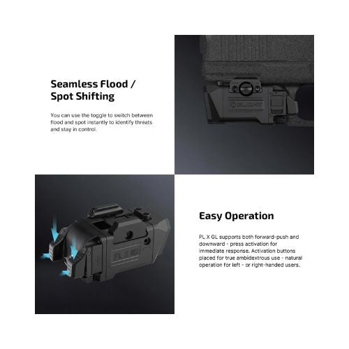 OLIGHT PL X GL TACTICAL LASER LIGHT GREEN BEAM