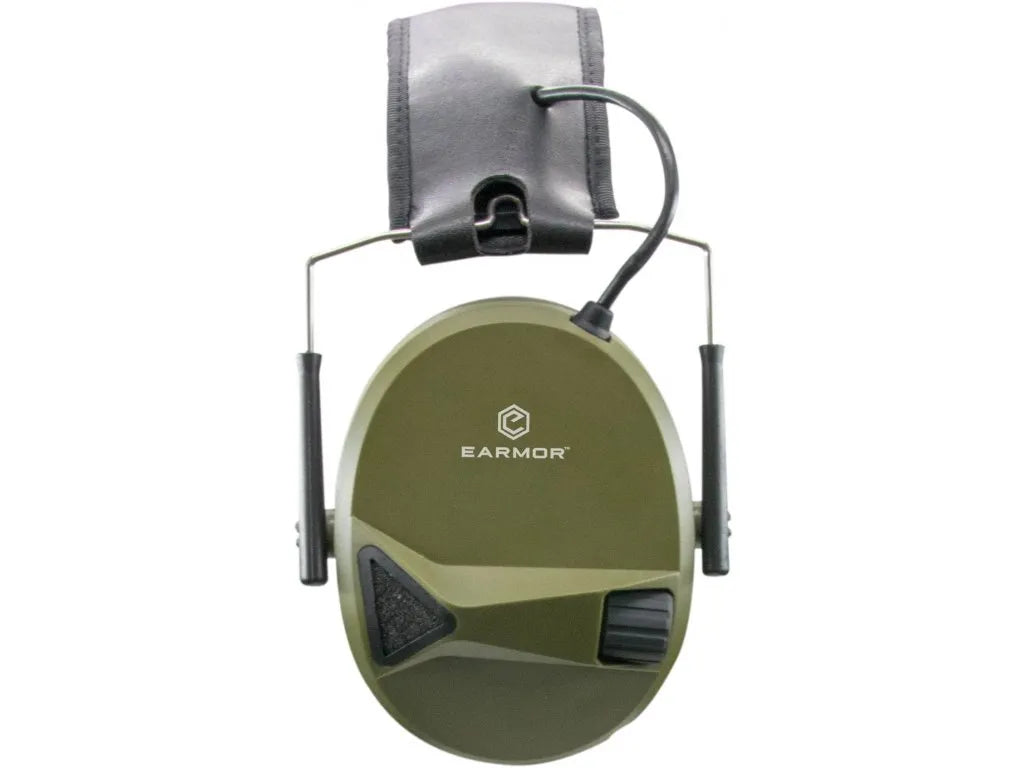 Earmor M30 Electronic Hearing Protector, OD Green