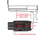 Olight PL-3R Valkyrie Rechargeable Rail Mounted Tactical Light (Black)