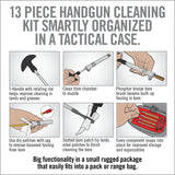 Real Avid Gun Boss Handgun Cleaning Kit Compact & Ready