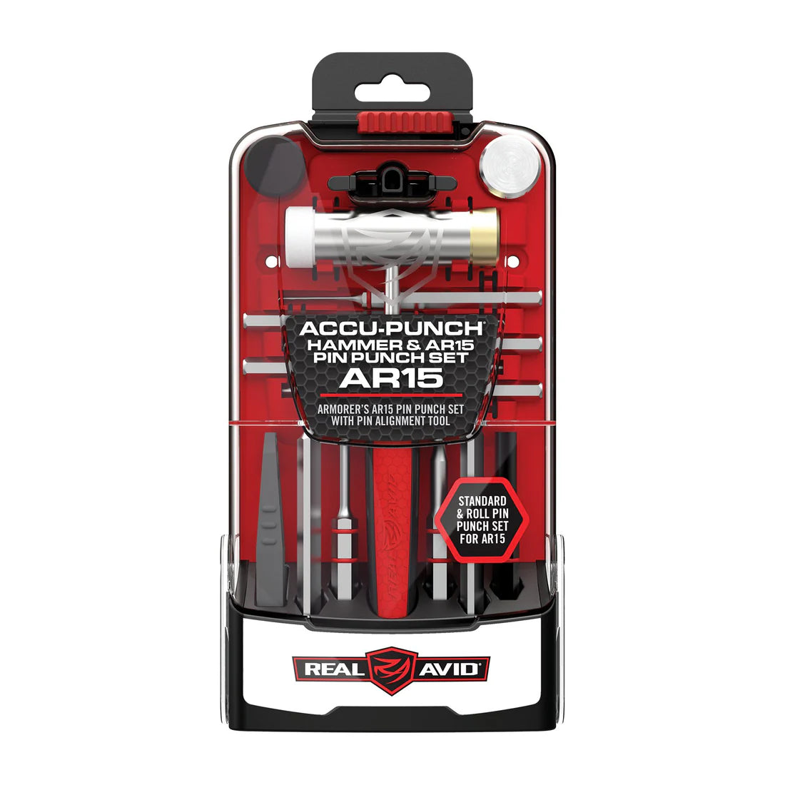 Real Avid Accu Punch Hammer & AR15 Pin Punch Set