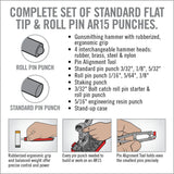 Real Avid Accu Punch Hammer & AR15 Pin Punch Set